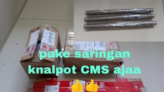 BUKA PAKET KE 6!!! Saringan knalpot CMS, Black magic & Oli gardan AHM Honda