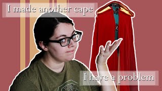 Yes, I made another cape and so should you | Little Red Riding Hood / Arthur Pendragon Cape Tutorial