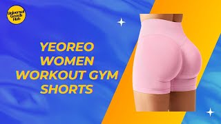 YEOREO Women Workout Gym Shorts - Universal Goods Hub