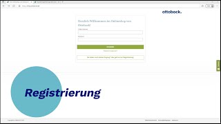 Der neue Ottobock Onlineshop - Registrierung I Ottobock [DE]