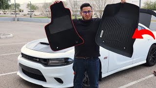 Premium floor mats for a Dodge Charger! OEDRO all weather floor mats