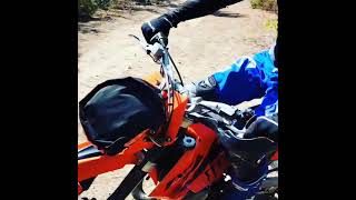 Ktm 125 exc 2 temps tanneron Mandelieu cannes location excursions