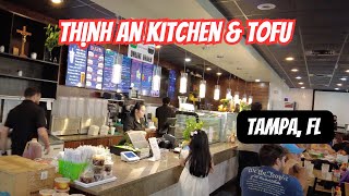 Review Nhà Hàng Thịnh An Nhiều Món Ăn Đa Dạng và nhiều Tofu Tàu Hũ Tampa, FL