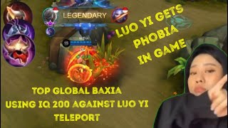 Supreme 1 Luo Yi vs Baxia - Mobile Legends #moonton #mobilelegends