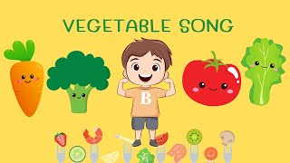 Vegetable Song | Songs for kids | Kids song about vegetables