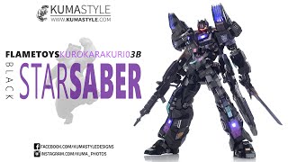 Review: Flame Toys 03B Black Star Saber (SDCC 2020 Exclusive)