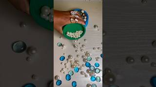 🌈💚Satisfying video viral, ASMR BEADS, ASMR satisfying reverse, reverse beads, pearl beads reverse