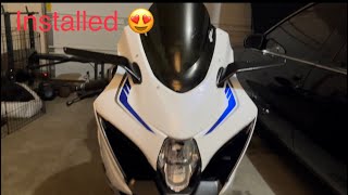 Install Rizoma Stealth Mirrors GSXR1000