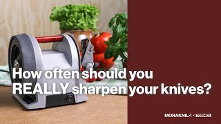 How often should I sharpen my kitchen knives? - Morakniv x Tormek