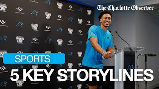 Breaking down the 5 key storylines as Carolina Panthers training camp begins