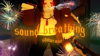 [Project Slayers] THE MOST OVERRATED BREATHING IN THE GAME | Sound Breathing Showcase | Ver 1.5