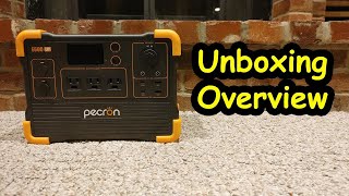 Pecron E600LFP Overview & Unboxing