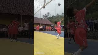 Rally panjang. Popda bola voli putra SD Brebes Selatan #shorts