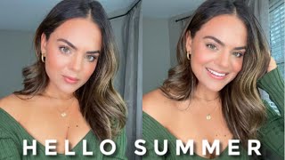 EASY SUMMER MAKEUP 2020 | Makeup Forever Powder Foundation & Trying New Sephora Products