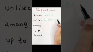 Conheça o significado dessas 5 PREPOSIÇÕES em Inglês 🔥 #shorts #prepositions