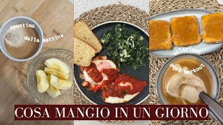 COSA MANGIO IN UN GIONRO *REALISTICO* // ricette facili e veloci