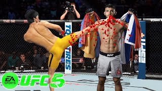 🐲 UFC5 Bruce Lee vs Arman Tsarukyan UFC 5 - Real Match 🐲