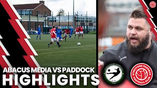 HOWSON ISN'T HAPPY!! | Abacus Media vs Stretford Paddock FC | Match Highlights