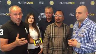 PlatinCoin _ Старт в 20:00,18 июля, 2017 г. (на русском начиная с 02:42 мин.)