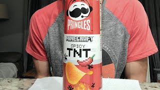 New! Pringles Minecraft  Spicy TNT Chips