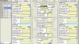 Circle Track Log Book Data Entry