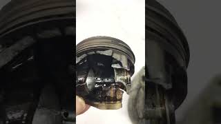 The piston was torn apart The piston from 125cc is jammed, major engine repair  #tuningparts #tuning