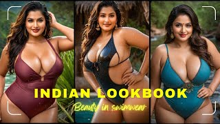 Defying Stereotypes with Indian Beauty in Swimwear | Stunning Ai Art Lookbook