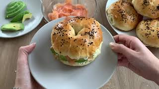 MA RECETTE DES BAGELS AVOCAT-SAUMON FUMÉ