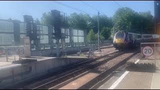 Trains At St Pancras International High Level (EMML and HS1)