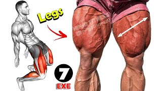 huge 7 Exercises for Building Bigger Legs | Leg Day