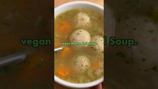 Vegan Matzo Ball Soup 🥣