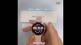 K35 🔥🔥 1.27 inch Display Size | Music | Game | Voice assitant | #youtubeshorts #smartwatch