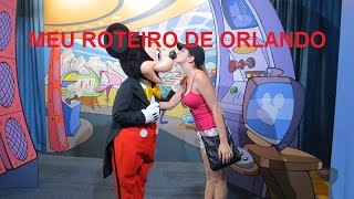 Meu roteiro de Orlando (Disney)