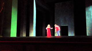 "si vendetta" Rigoletto rehearsal, Desirée Rancatore Dimitri Platanias