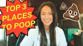 LIVING IN A CAR: Where to Pee and POOP?!