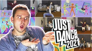 Dancing to my favourite JUST DANCE 2021 previews!