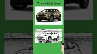 Toyota Yaris Cross And Toyota Yaris Hybrid #shorts