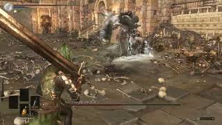 DS3 Archthrones Necromancer Obediah Boss Fight