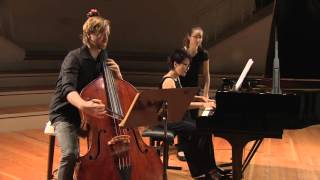 Matthew McDonald plays Hindemith Sonata for double bass 3rd mvt