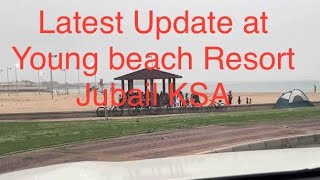 Exploring the Latest Updates at Young Beach Resort in Jubail, KSA | 1st Day of Eid Holiday