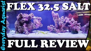 FLUVAL FLEX 123L 32.5G SALTWATER Marine Aquarium *FULL REVIEW*