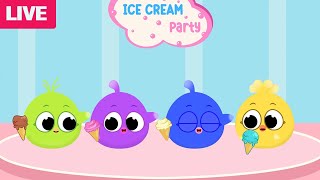 Giligilis' Ice Cream Party With Valuable Lessons about Shapes, Colors,and Numbers | Lively Animation