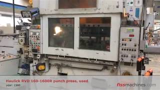 fiss-machines.com - Haulick RVD 160-1600R punch press, used