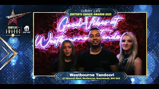 7  Westbourne Tandoori - CURRYLIFE AWARDS 2022 (EDITOR'S CHOICE)