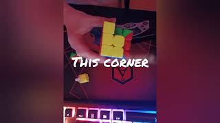 how to put together 3x3 last layer #shorts #cubing