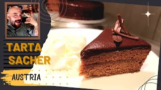 [SACHERTORTE] Оригинальный рецепт пирожного SACHER CAKE подробно объясняется шаг за шагом с большим