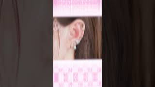 Butterfly & Flower Ear Curation | Erica Jewels | Piercing Jewelry