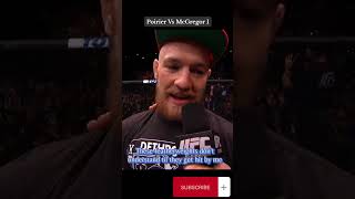 Poirier VS McGregor fight #mma #ufc #shorts