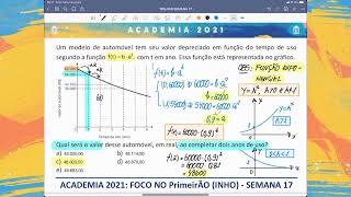 PrimeirÃO (INHO) - SEMANA 17 (M1) - Rui Lima - Função Exponencial