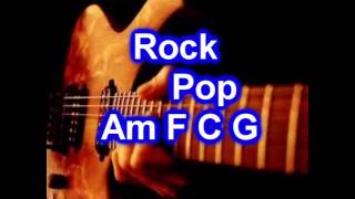 Backing Track - Rock Pop - C major